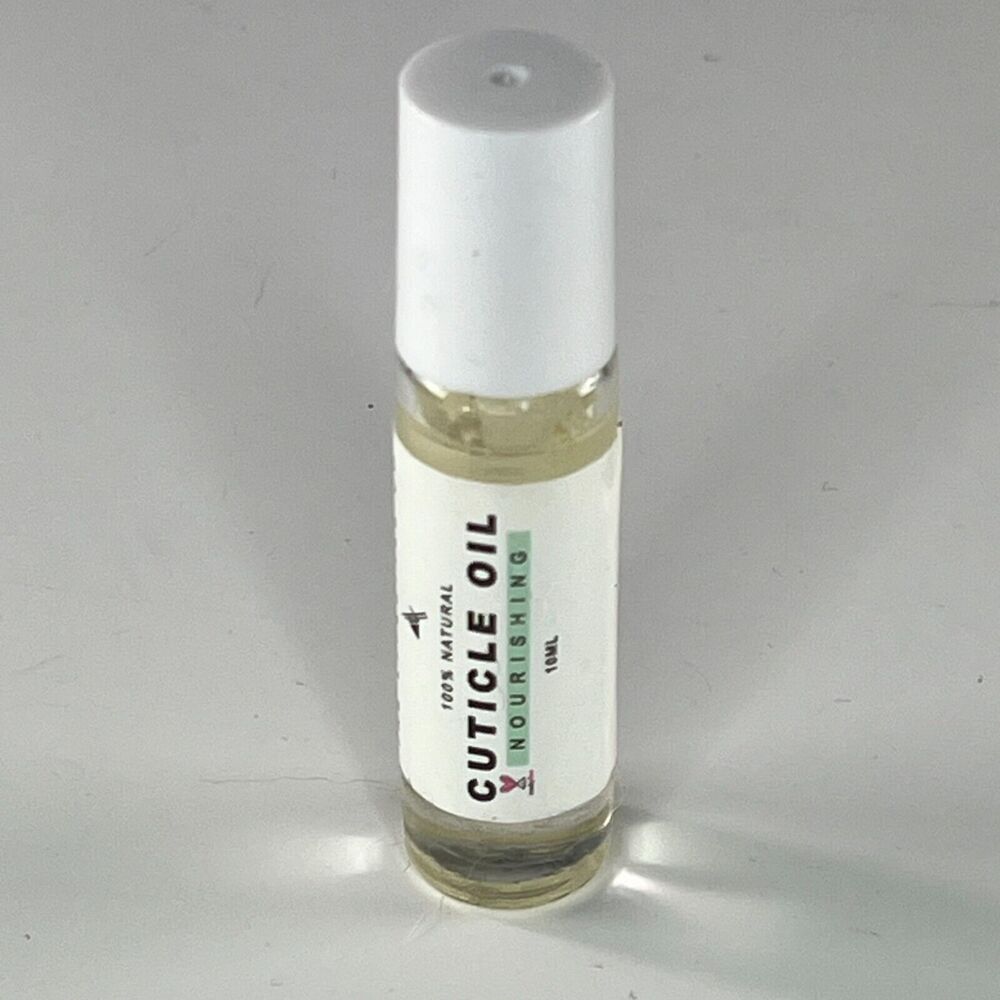 The Lifestyle Co Cuticle Oil 100% Natural Nourishing Rollerball .33 oz 10mil New
